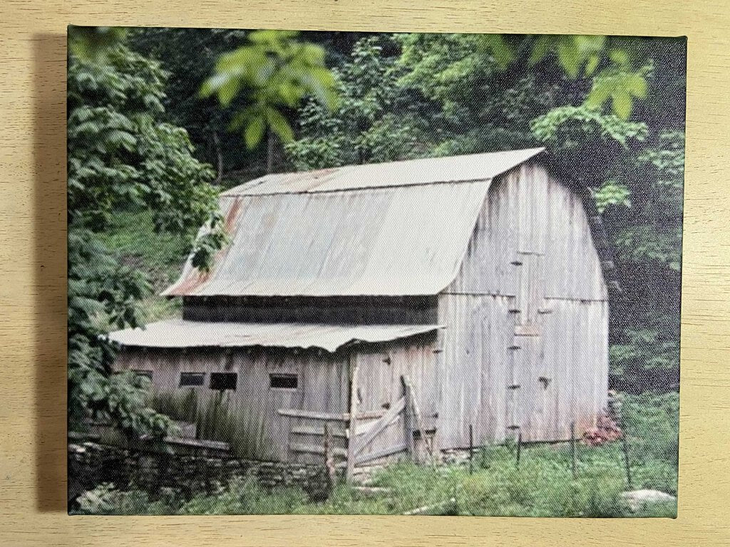 Marshall Jenkins Photography Arkansas Barn 11X14 Canvas