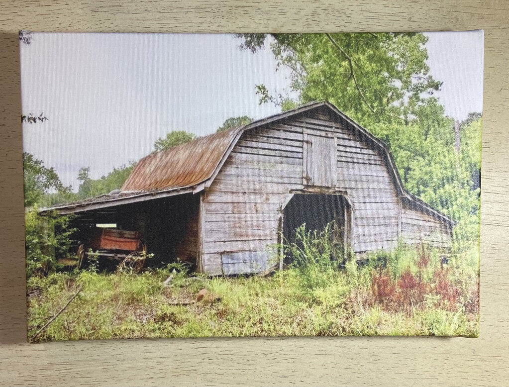 Marshall Jenkins Photography Barn 8X12 Canvas