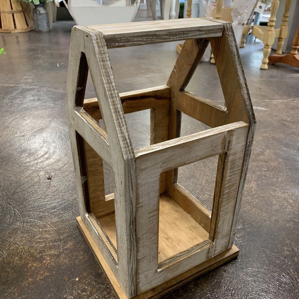 Small White Laurel Lantern