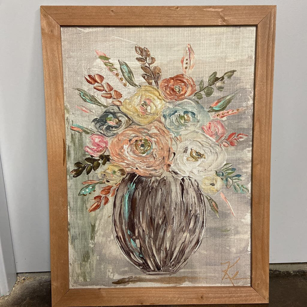 Southern Cotton Mill Fresh Floral 18x18