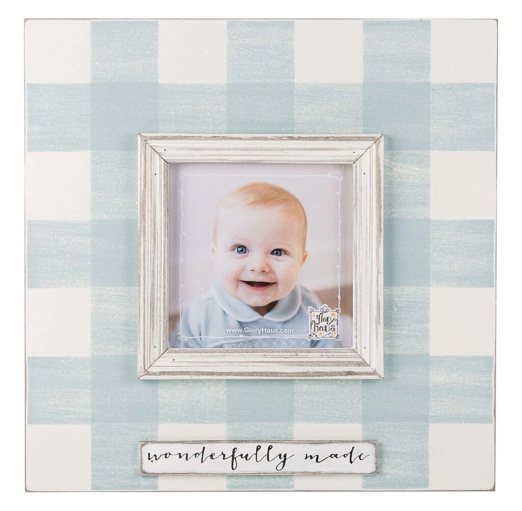 Wonderfully Made Blue Frame