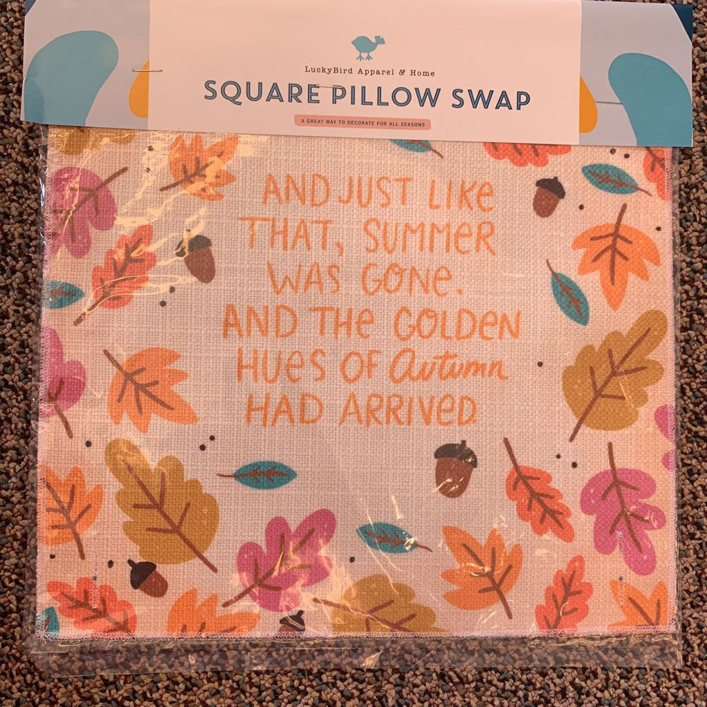 Square Pillow Swap
