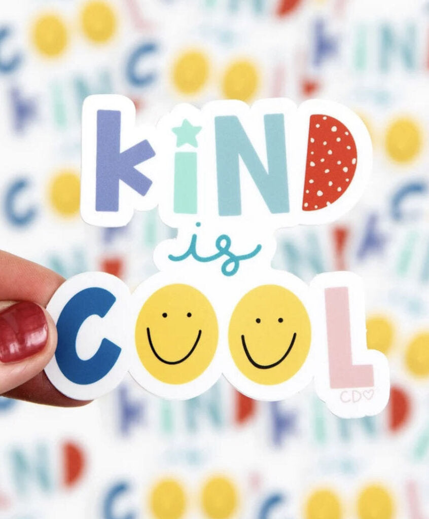 Kind Is Cool Decal Sticker