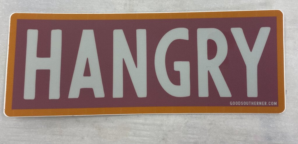 Hangry Sticker