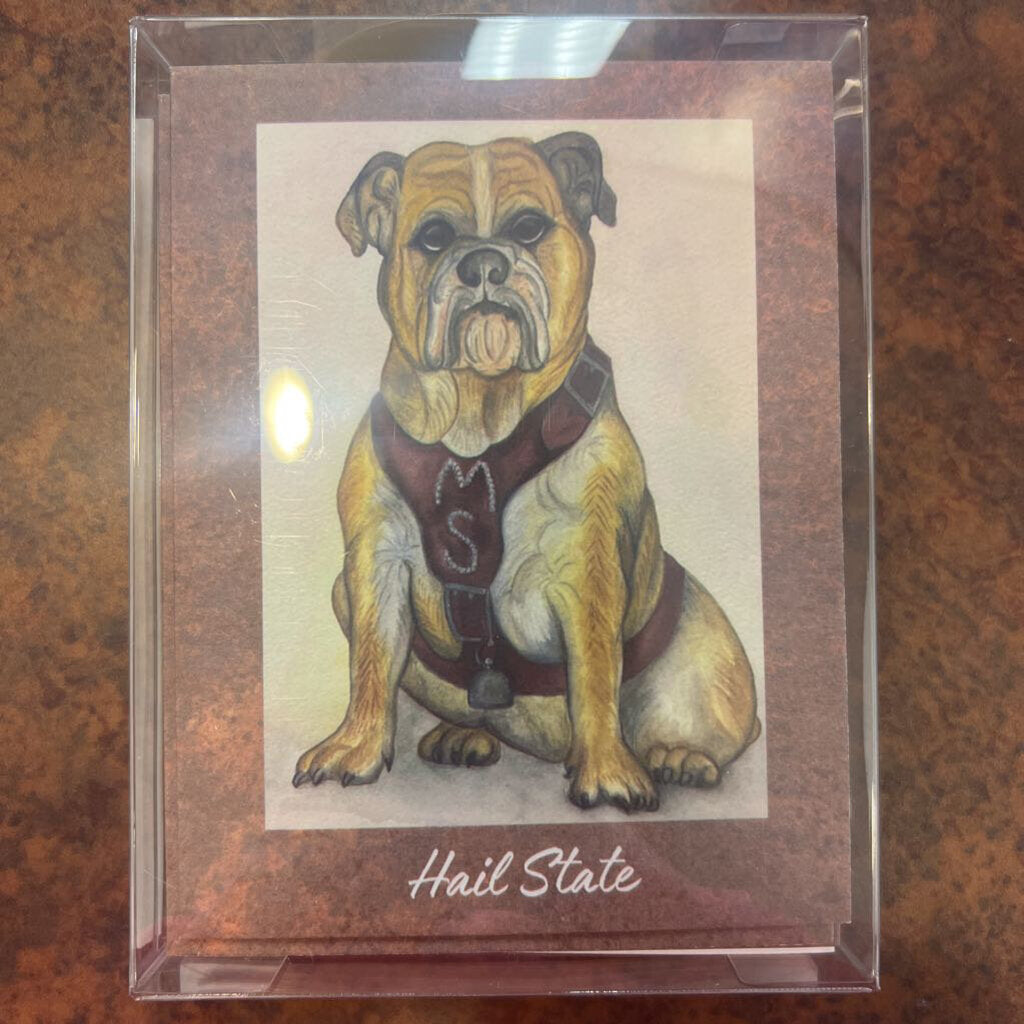 "Bully" MSU Bulldog Note Cards