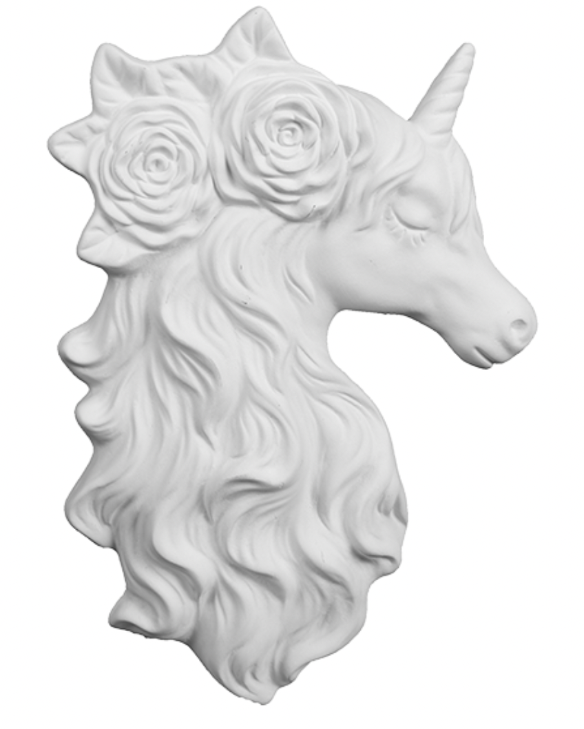 Ceramic Sophia the Unicorn Plaque