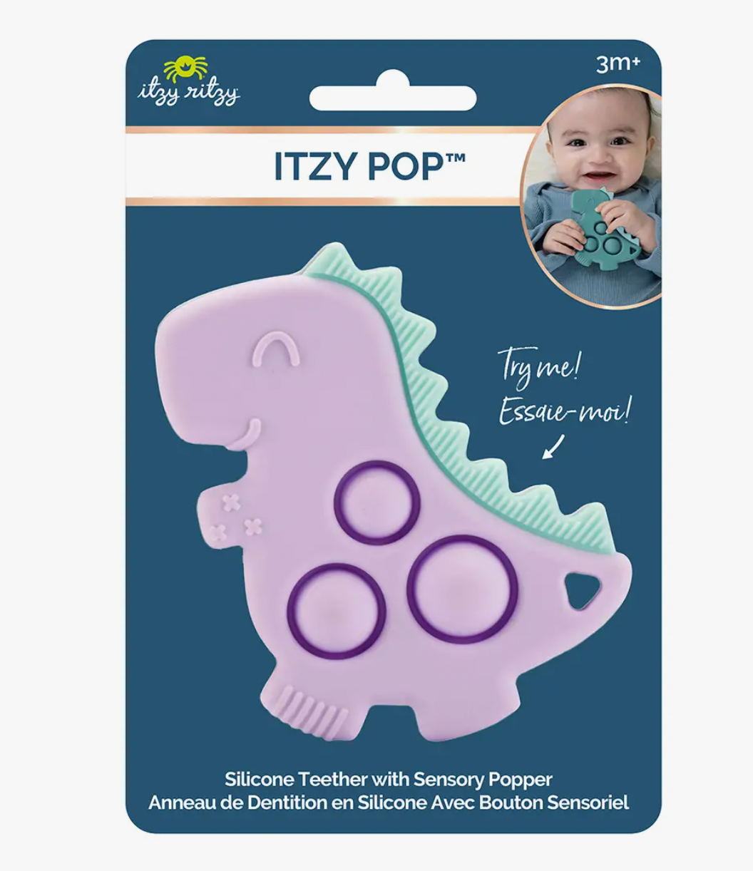 Itzy Pop Lilac Dino