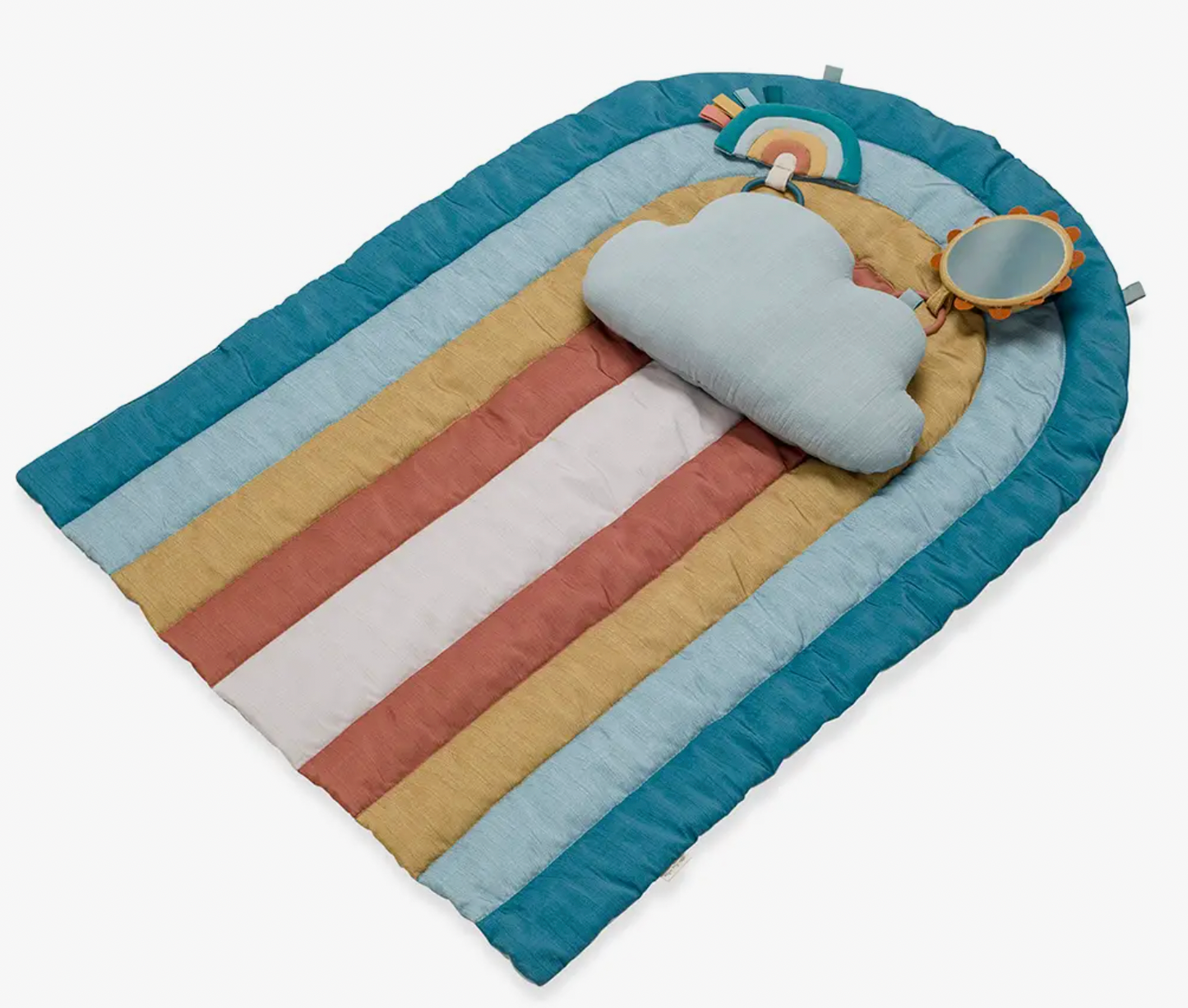 Ritzy Tummy Time Rainbow Play Mat