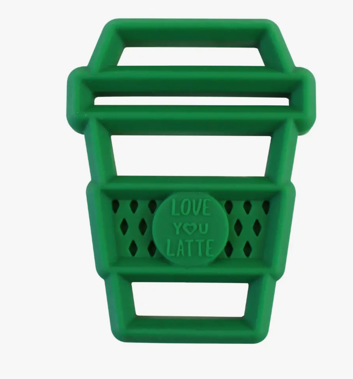 Itzy Ritzy Silicone Latte Baby Teether