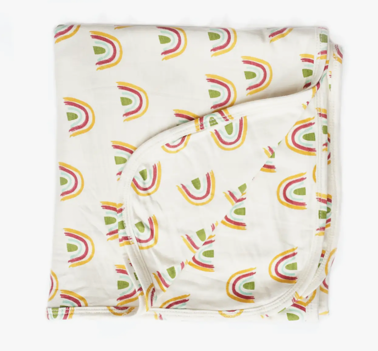 Rainbow Luxury Bamboo Blanket Swaddle