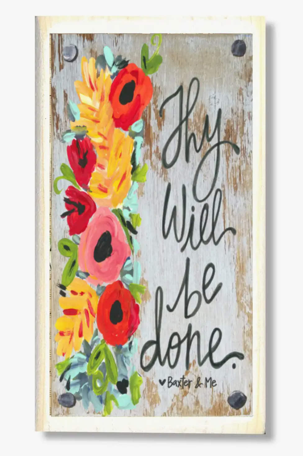 Thy Will be Done Happy Block