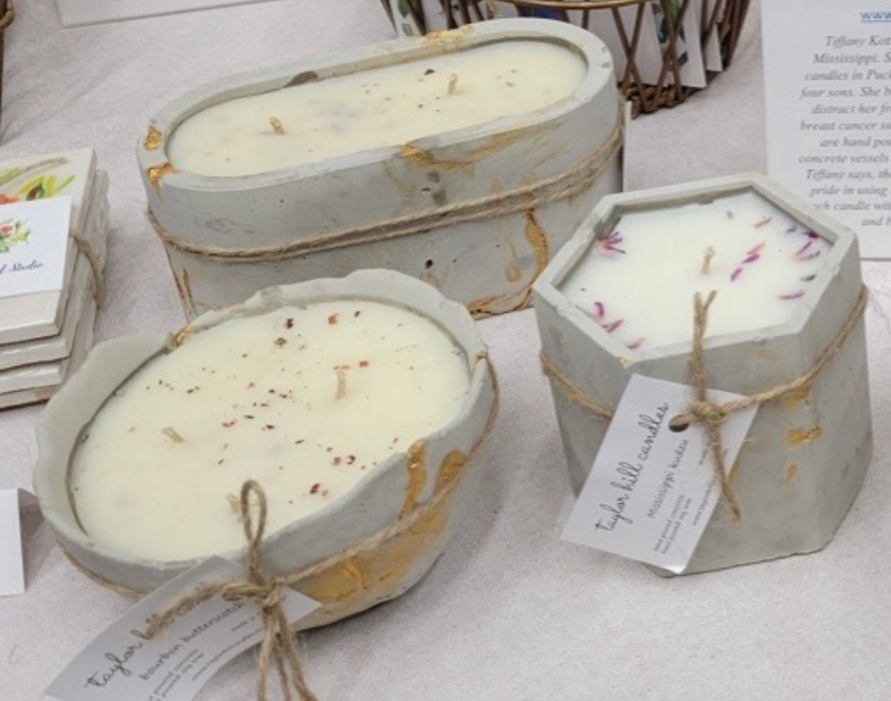 Holiday Candle Making Class $45 12-16-25 6:00-8:00