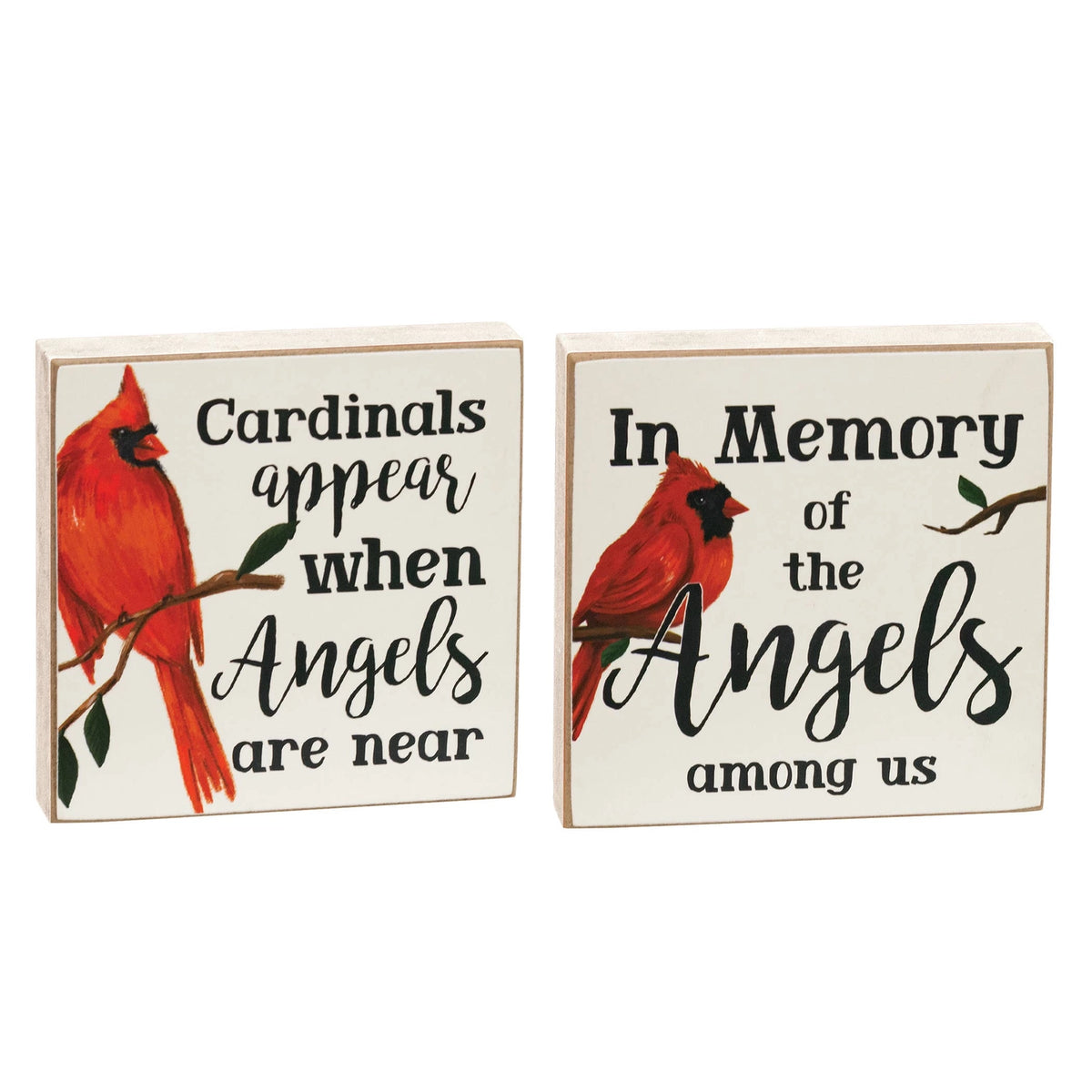 decorative cardinal block