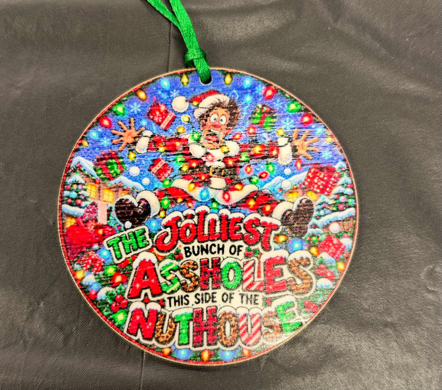 The Jolliest Bunch Christmas Ornament