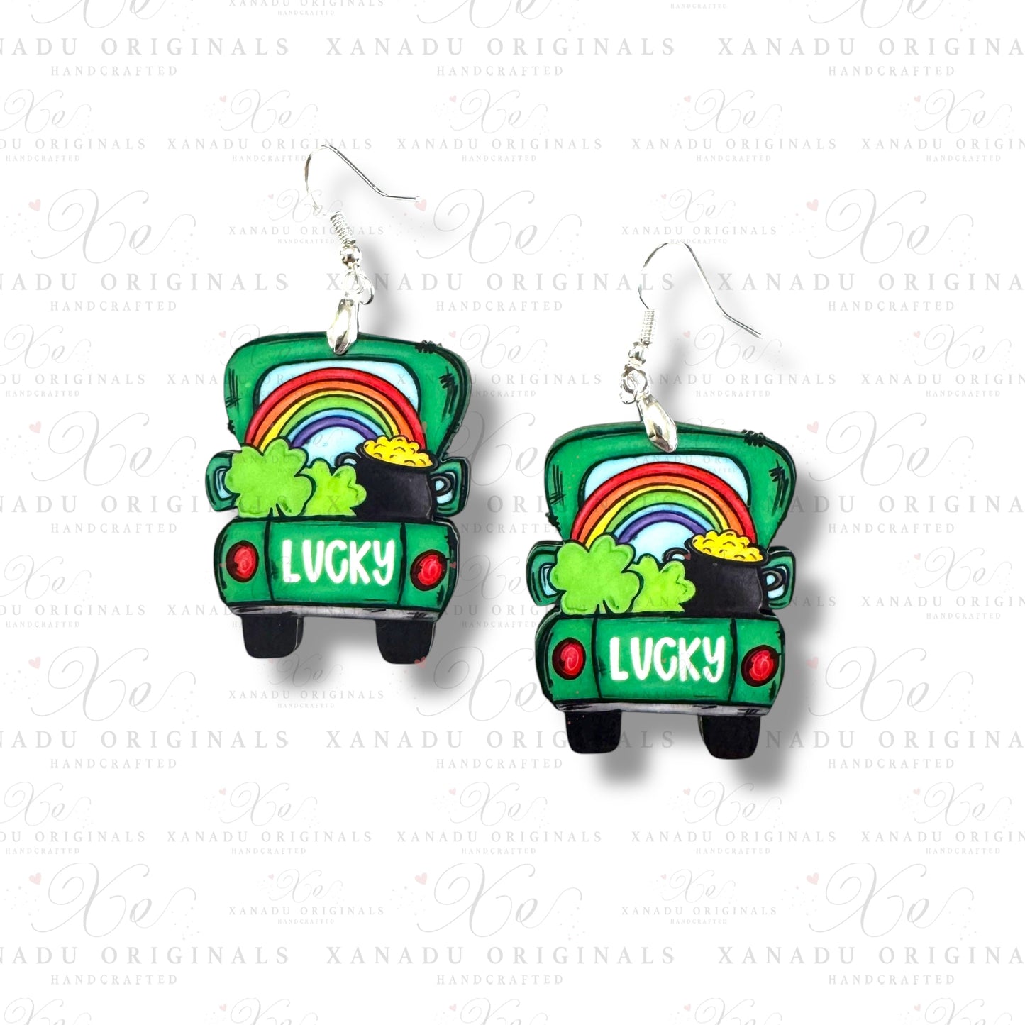 Lucky Truck Earrings