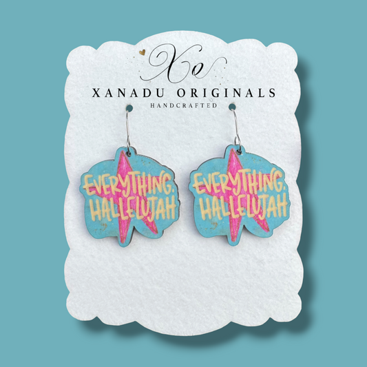 Everything Hallelujah Dangle Earrings