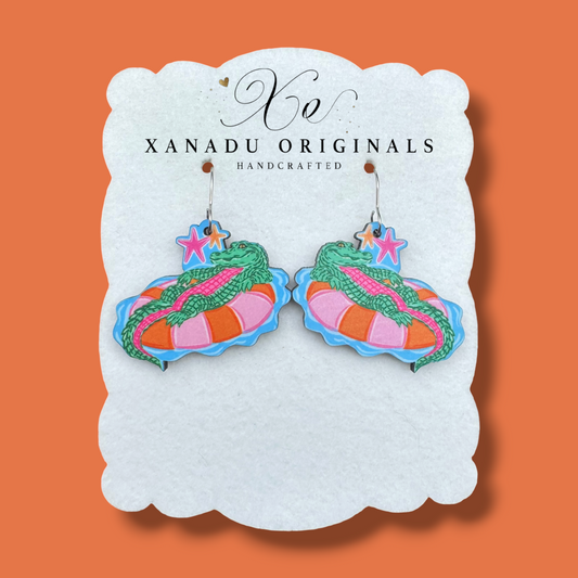 Hoochie Coochie Gator Earrings