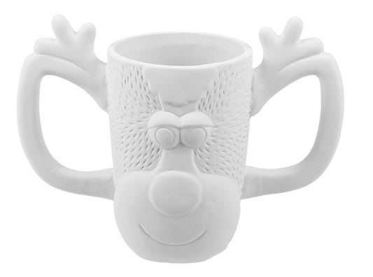 Ceramic Reindeer Mug