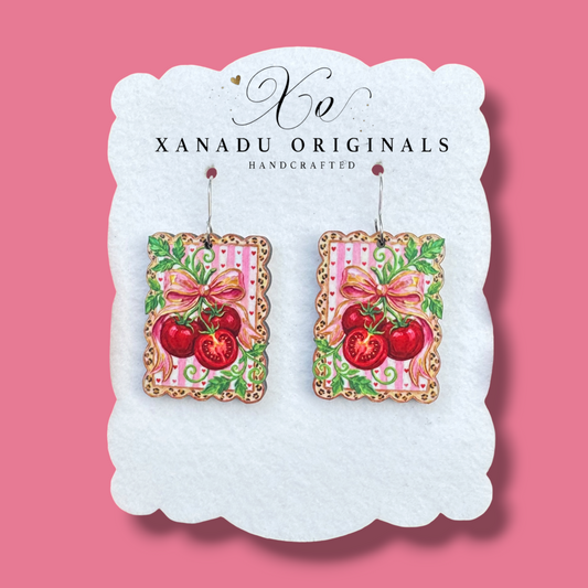 Tomatoes Earrings