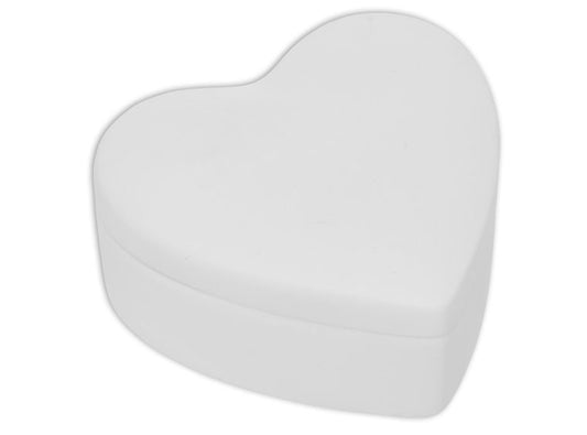 Ceramic Conversation Heart Box