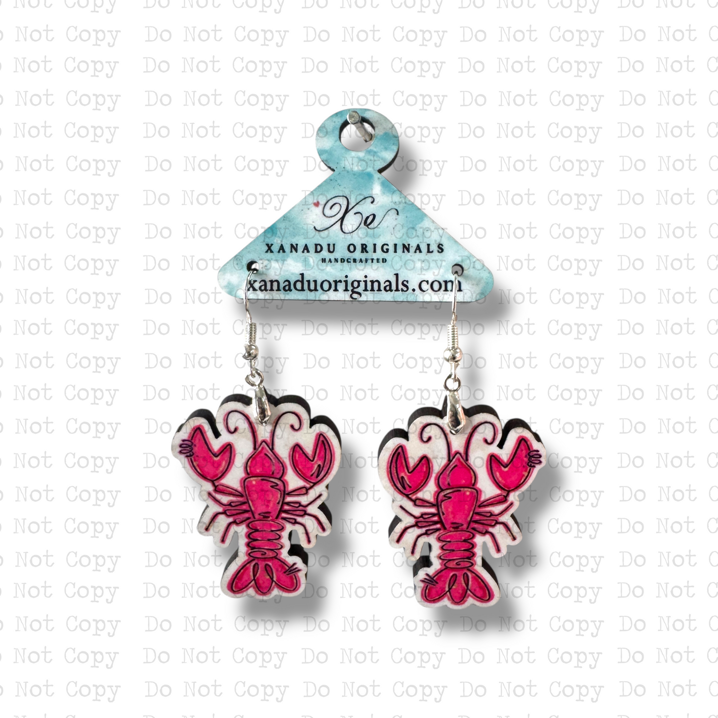 Preppy Crawfish Earrings