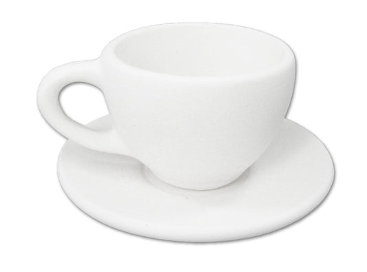 Ceramic Tiny Tea Cup and Saucer