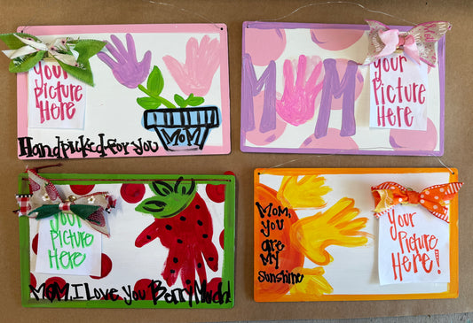 Mother’s Day Handprint Event $30 4-25-26 10:00-1:00