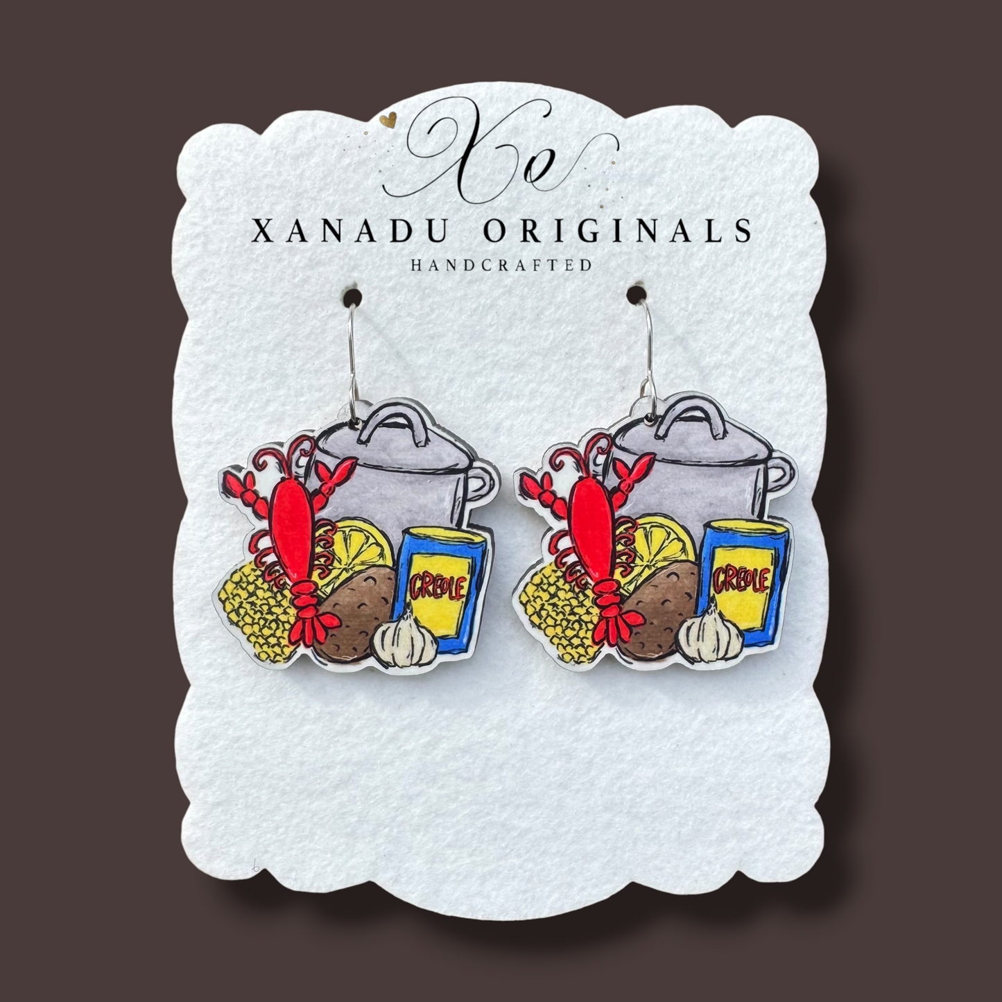 Crawfish Boil Earrings