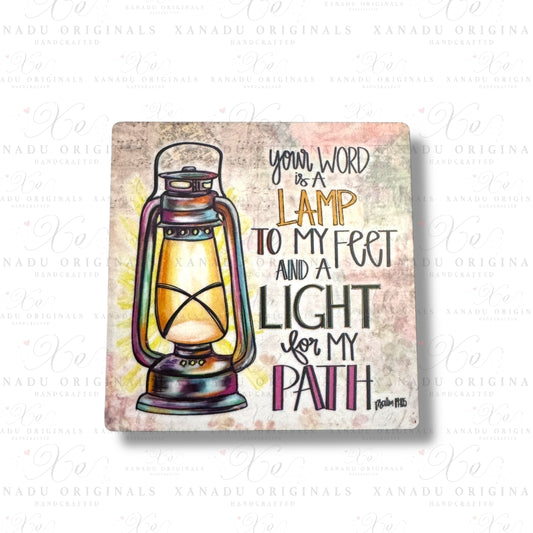 Lamp To My Feet Magnet