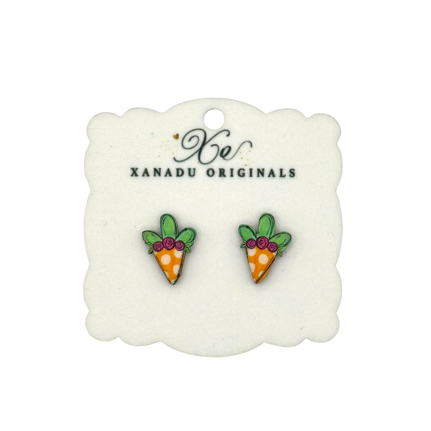 STUD Whimsical Flower Carrot With Post