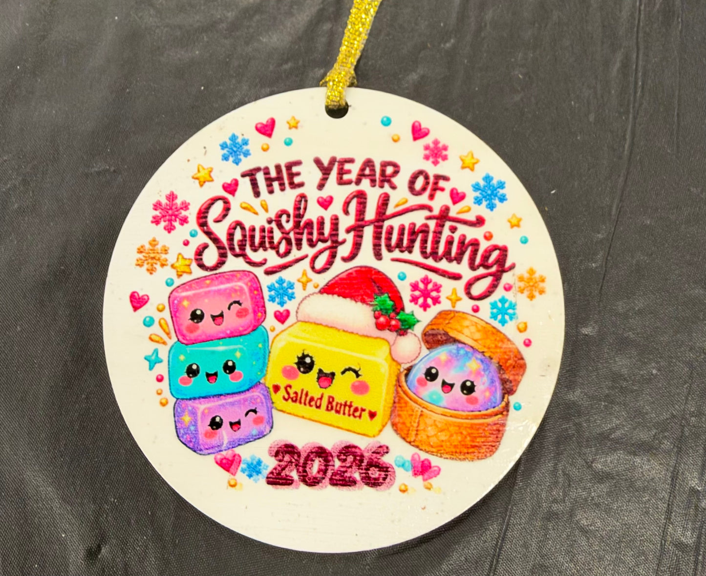 The Year Of Squishy Hunting 2026 Ornament