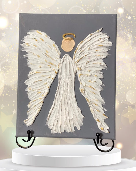 Textured Angel Painting Class  $35  11-12-24  6:00-8:00