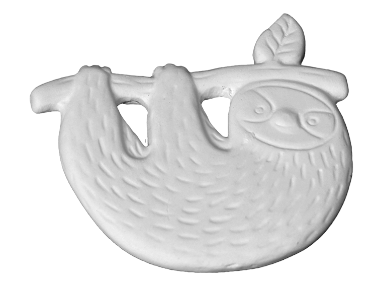 Ceramic Sloth Ornament