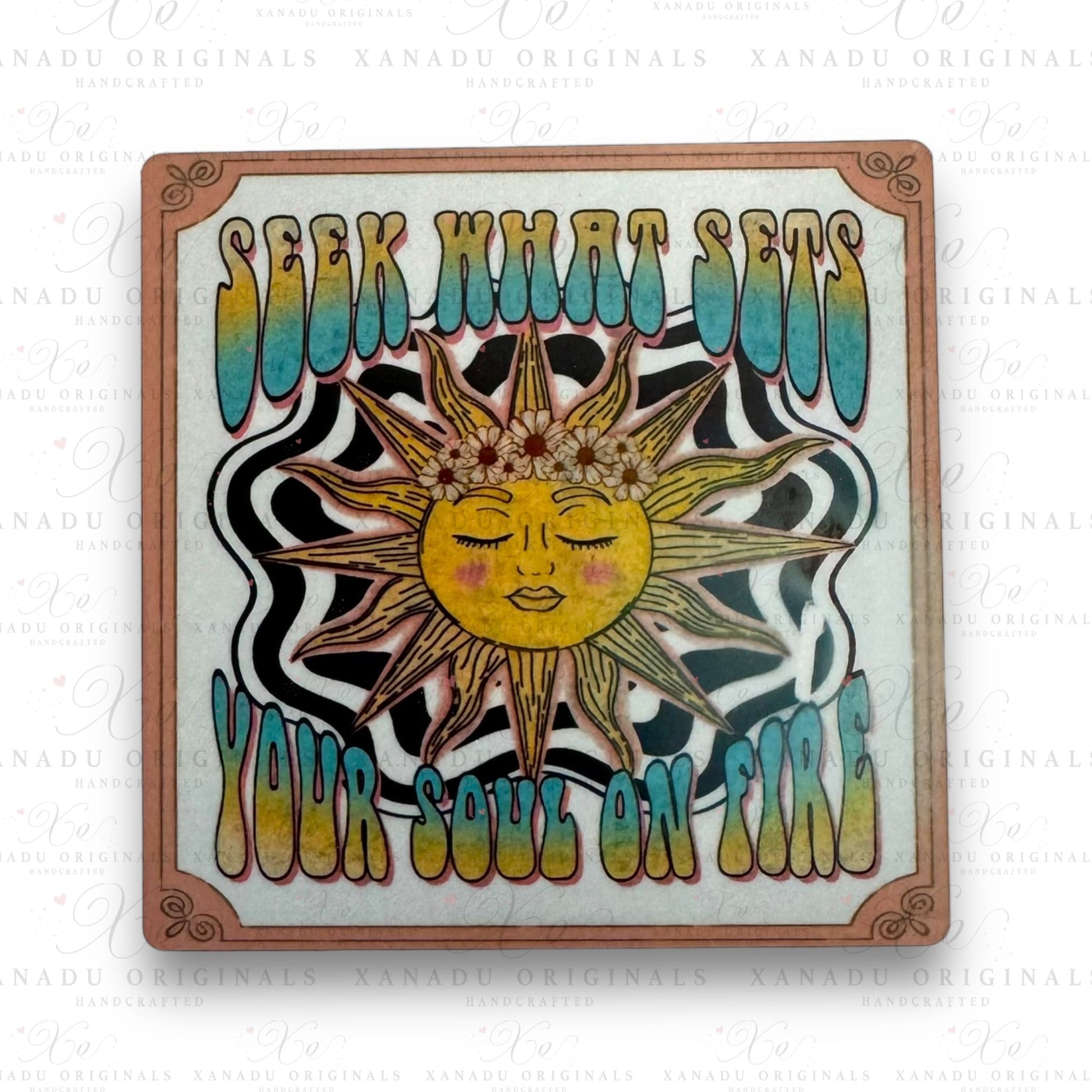 Seek What Sets Your Soul On Fire Magnet - 1