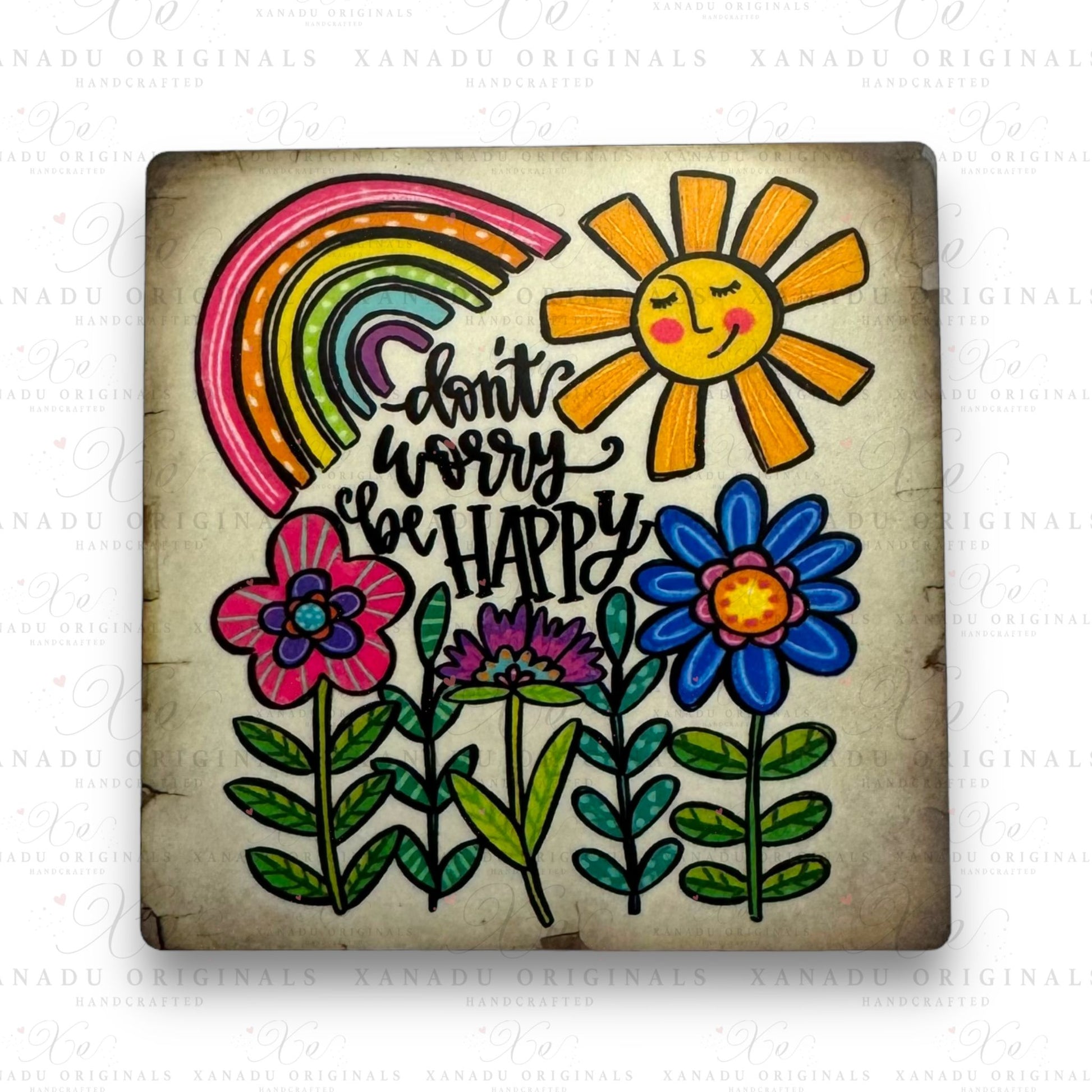 Don't Worry Be Happy Magnet - 1
