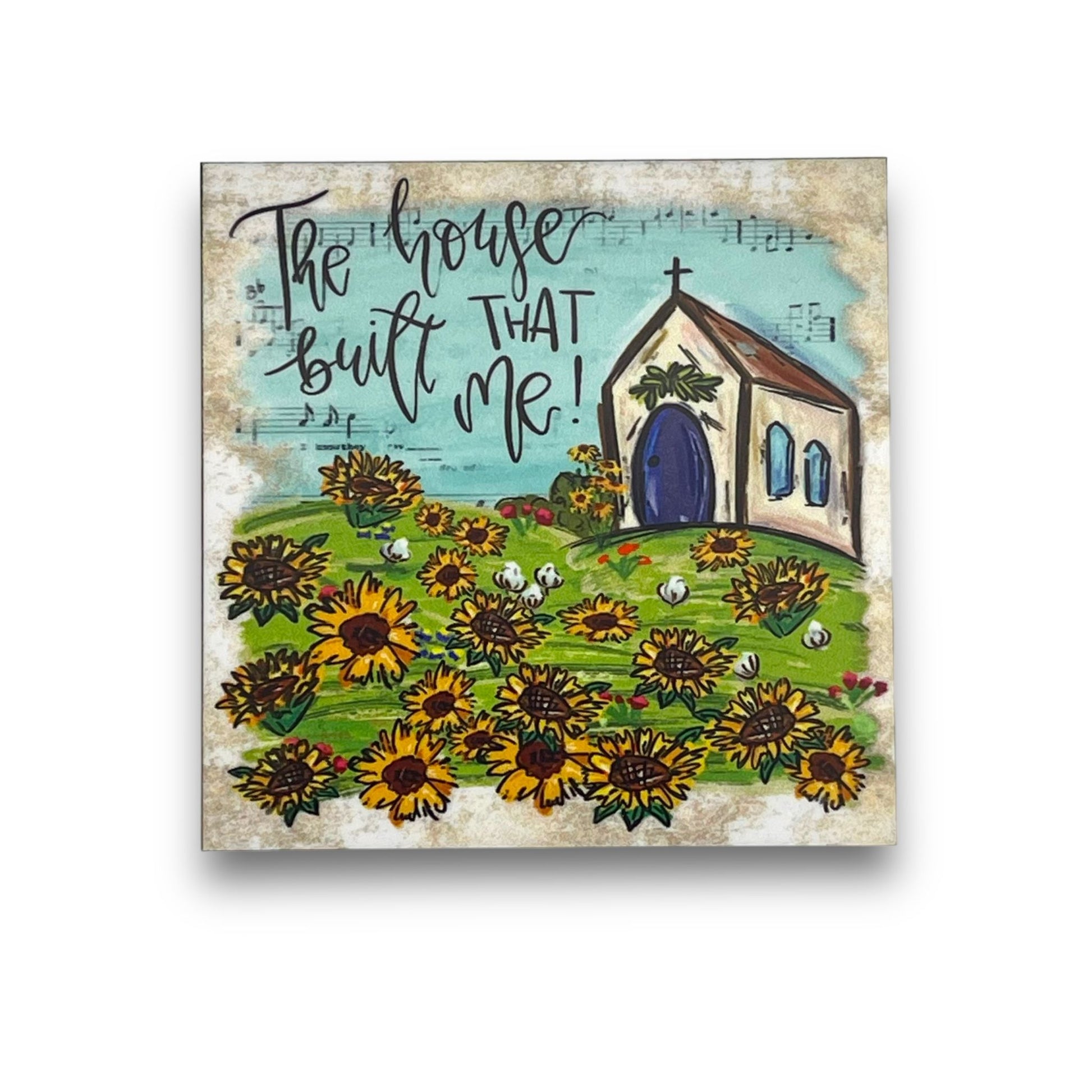 House That Built Me Magnet - 1