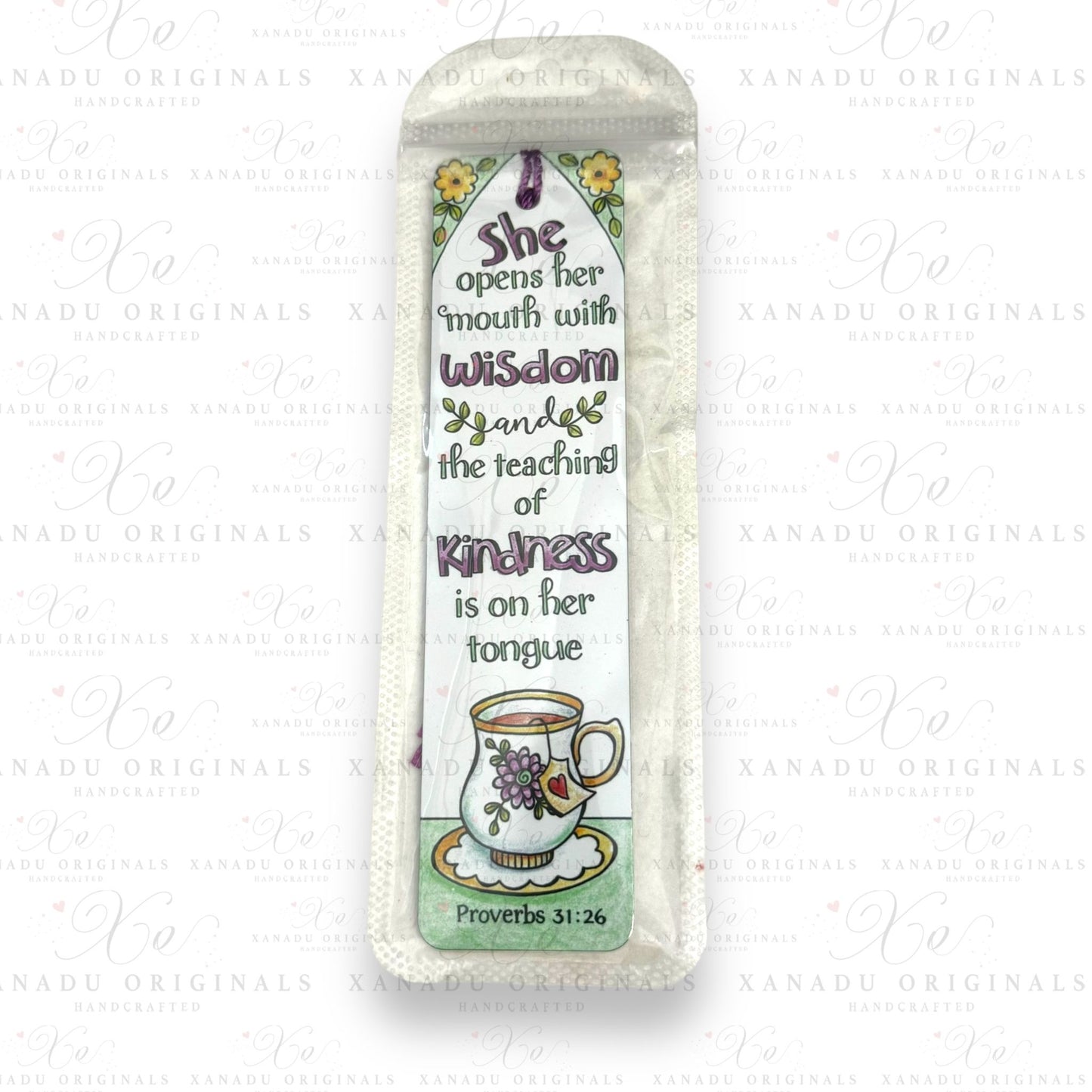 She Opens Her Mouth With Wisdom Bookmark - 1