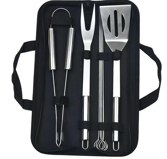 Stainless Steel Barbecue Grilling Set - 1