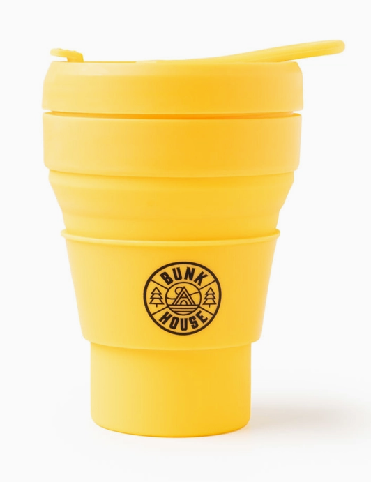 Yellow Collapsible Canteen Cup - 1