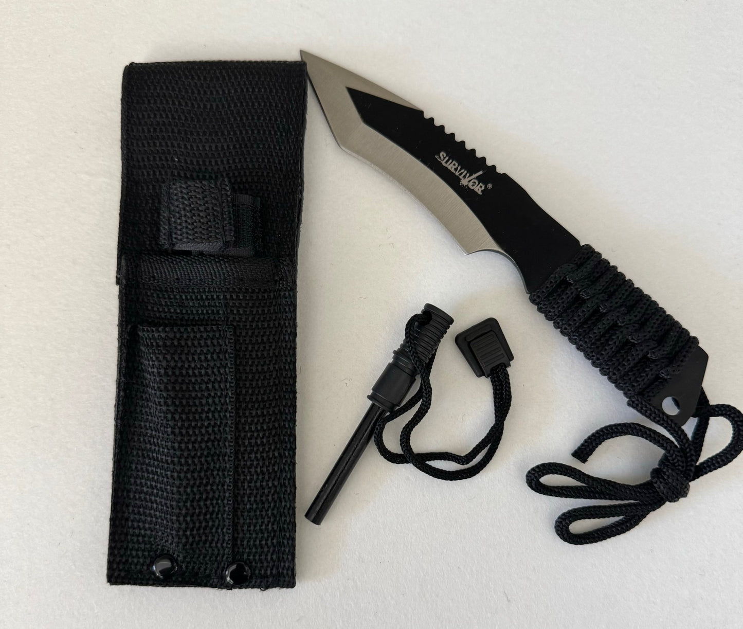 Survivor Knife with Fire Starter - 1