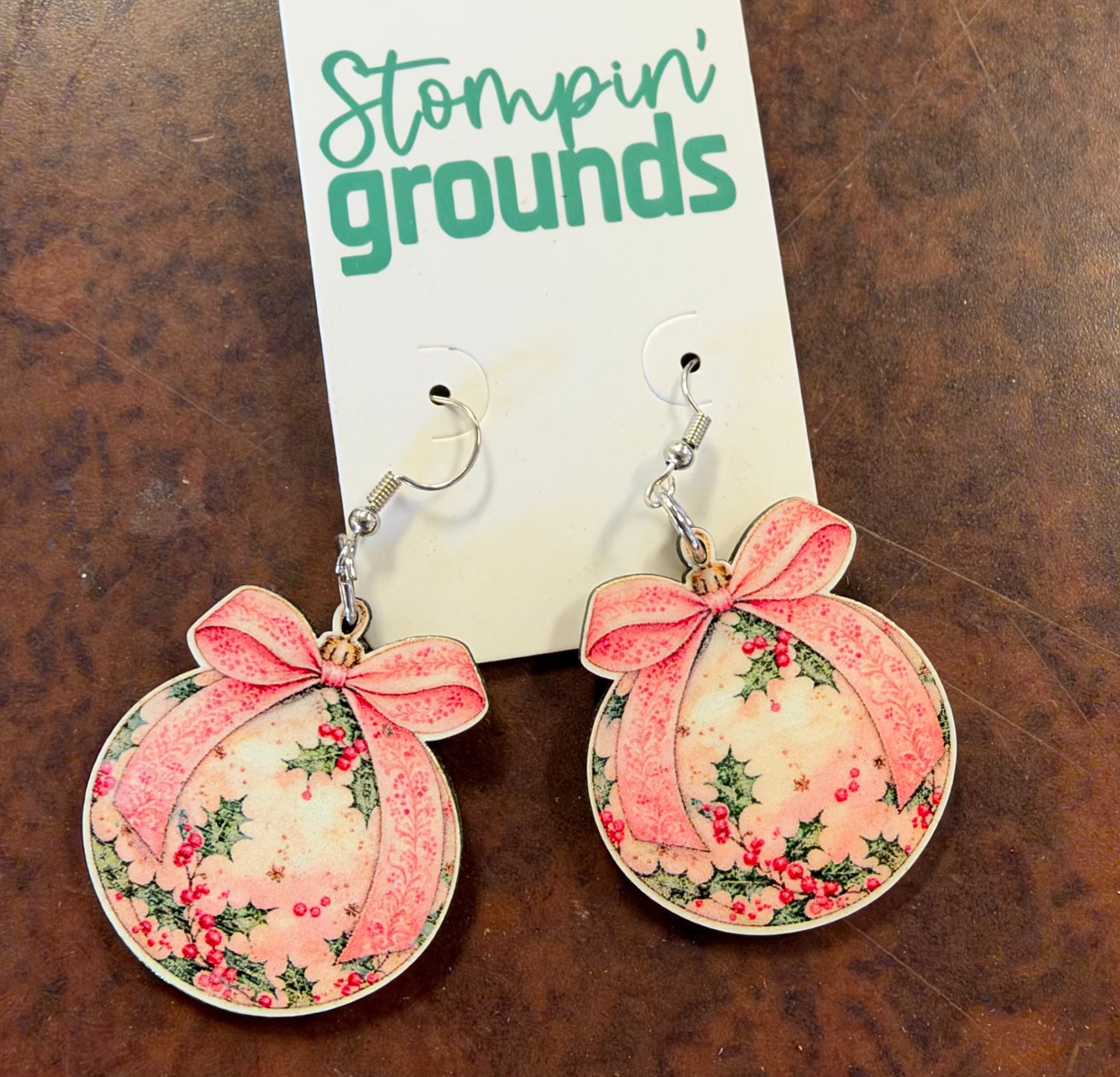 Mistletoe Ornament Earrings