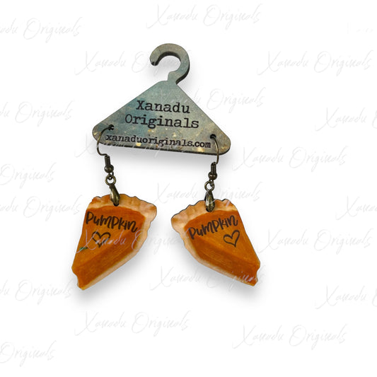 Pumpkin Pie Earrings