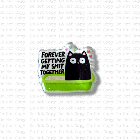 Getting My Shit Together Lapel Pin