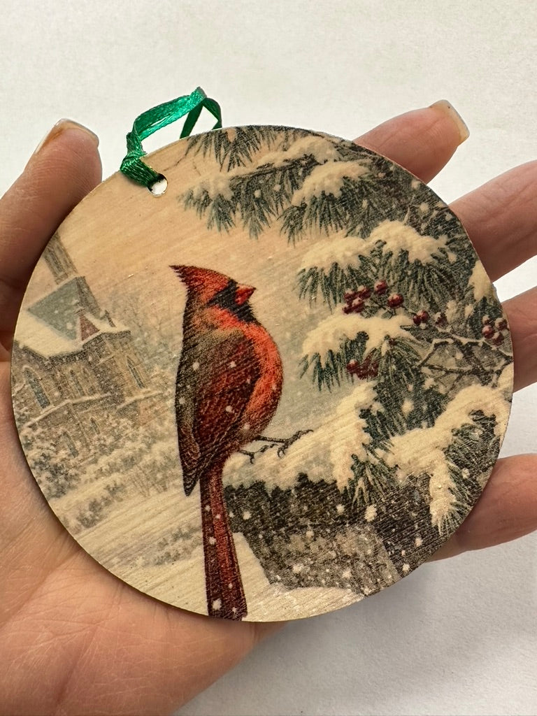Cardinal Ornament