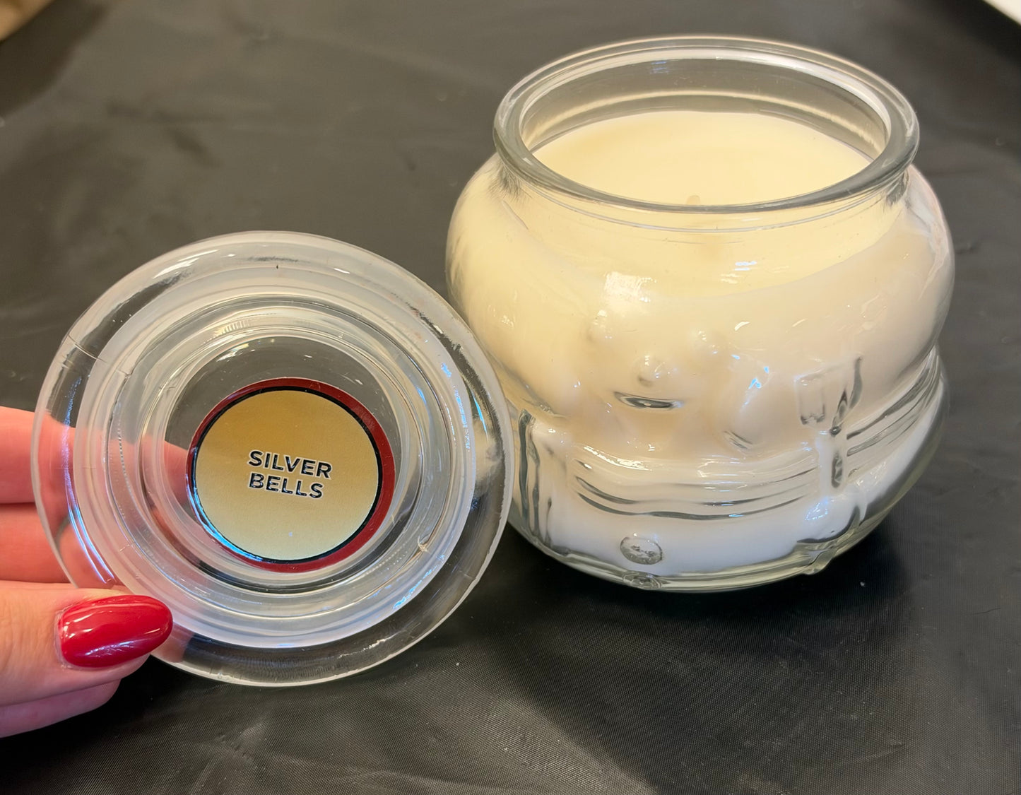Circle E Snowman Candle- Silver Bells