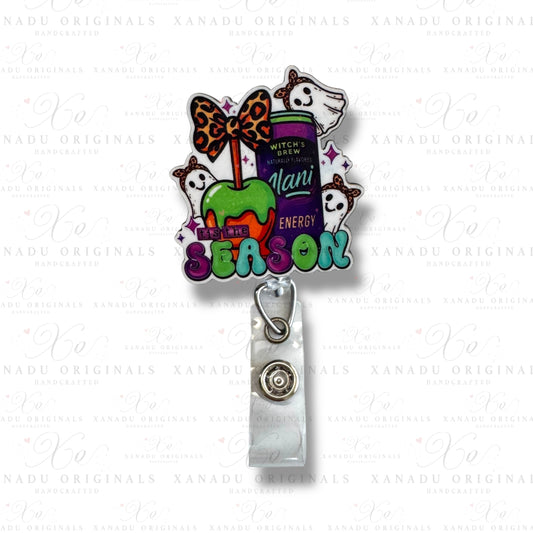 Witches Brew Interchangeable Badge Button with Reel Option