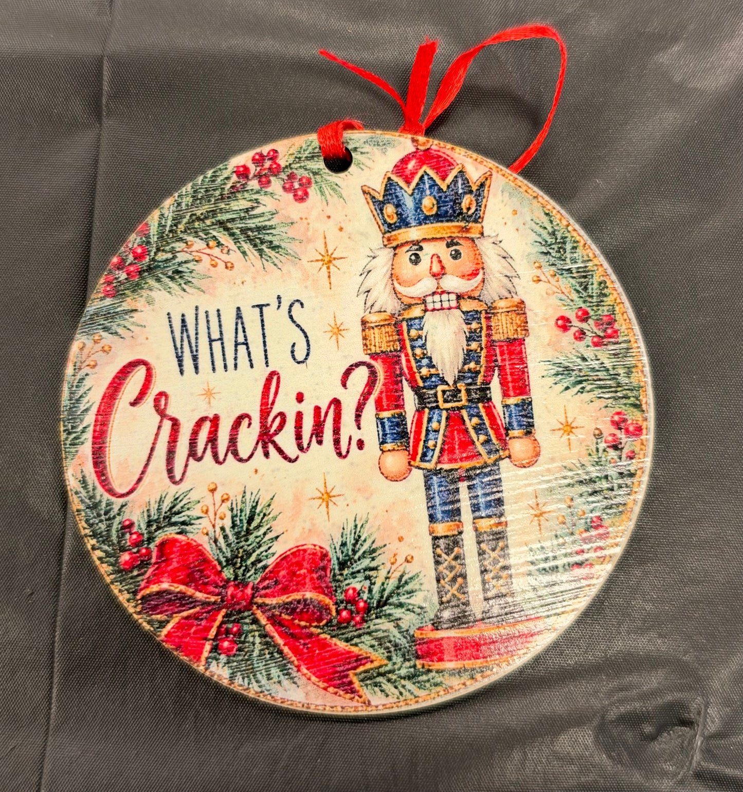 What's Crackin Traditional Nutcracker Ornament