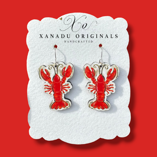 Crawfish Earrings