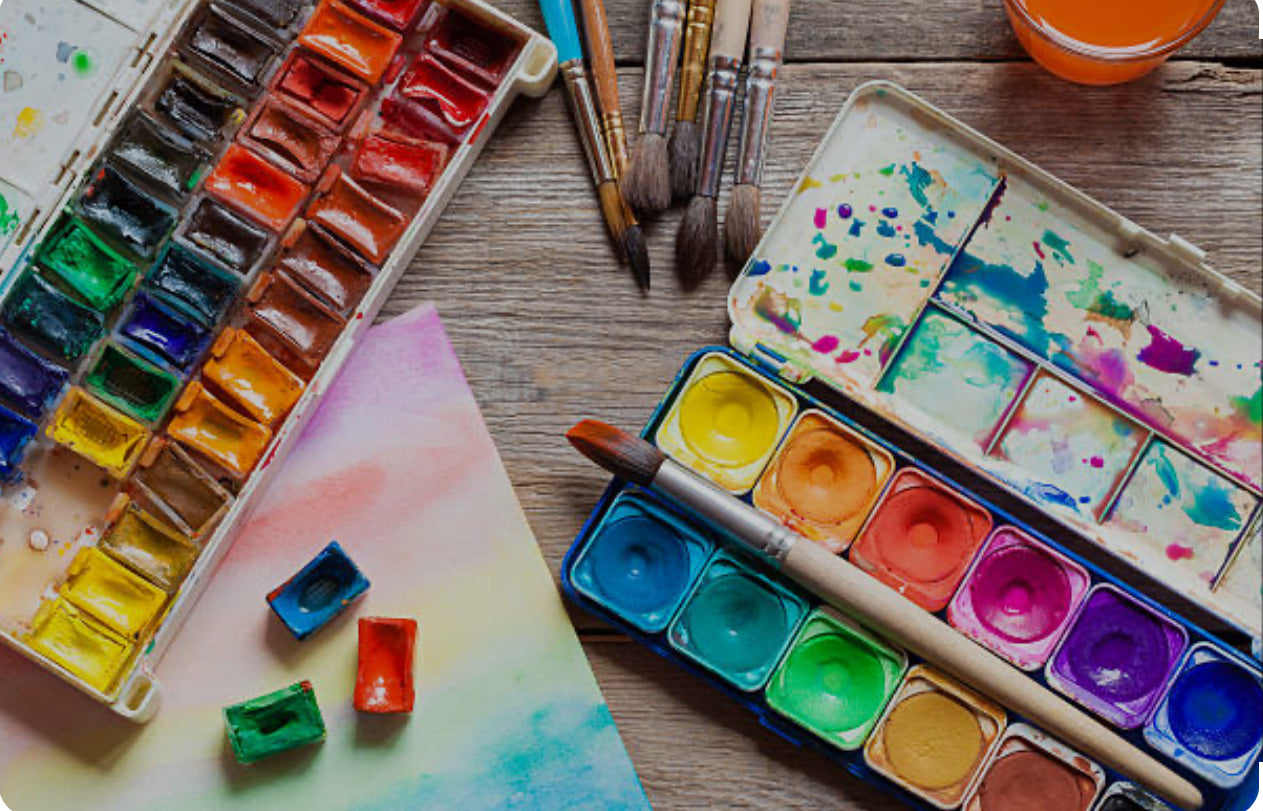 Beginner Watercolor Class $45 11-21-24 6:00-8:00