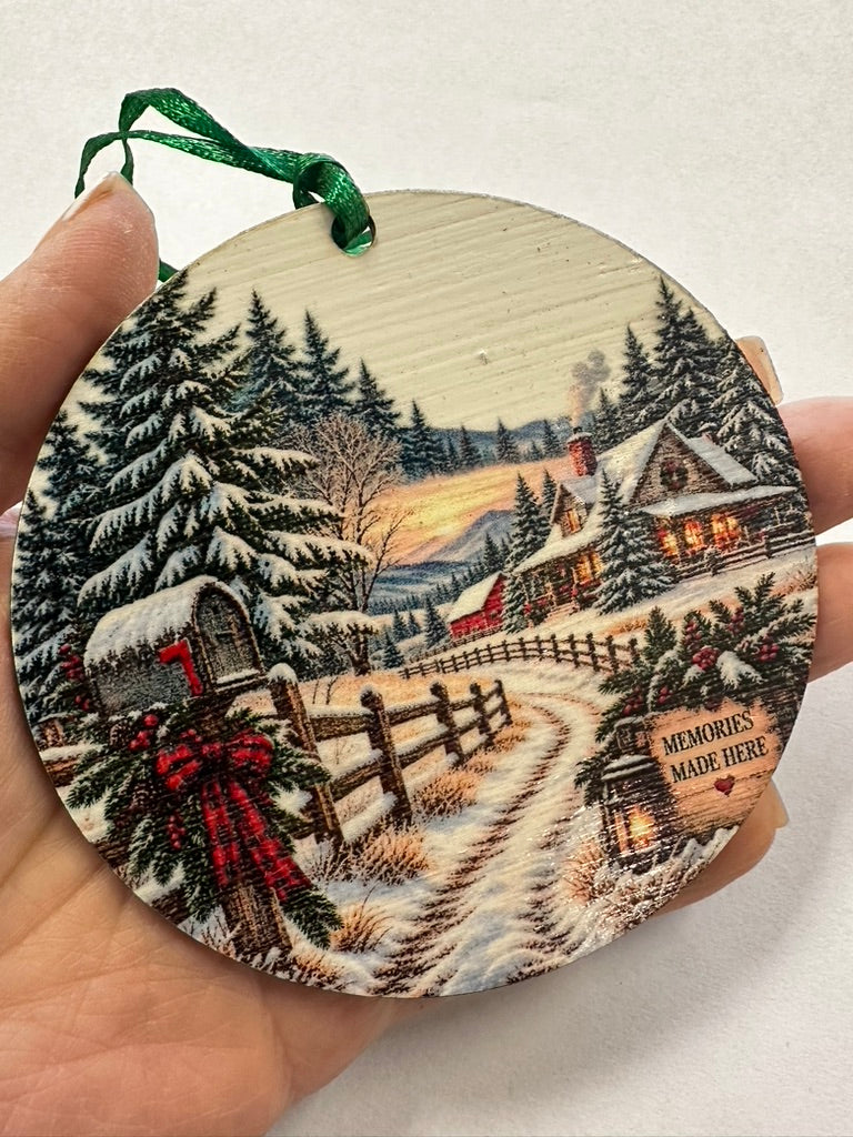 Memories Made Here Ornament